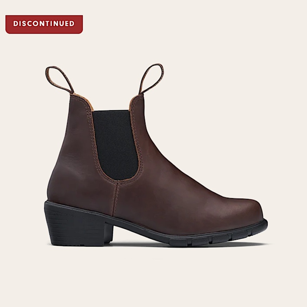 Blundstone Brown Leather Chelsea Ankle Boots